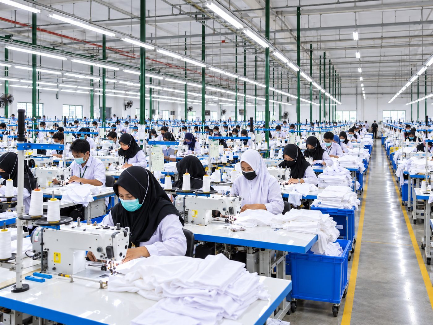 Fasilitas produksi Belanusa